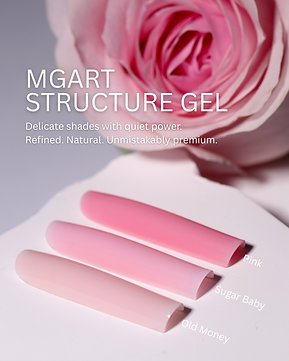 MGart Structure Gel Sugar Baby, Pink & Old Money